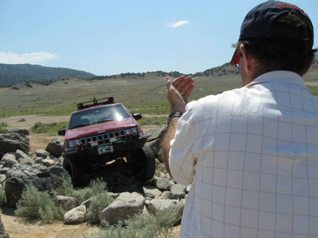 Spotting on Challenging Rocks